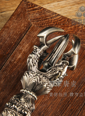 五股杵复古银黑版五股