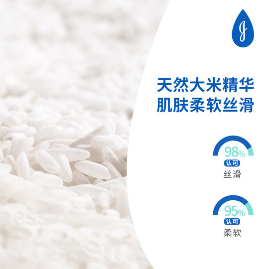 More cost-effective Johnson & Johnson baby milk shower gel