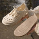Thick-soled EVA Croc Shoes Men's Summer Style ໃຫມ່ບໍ່ເລື່ອນ, ສະດວກສະບາຍແລະບໍ່ເມື່ອຍຕີນນອກແບບພໍ່ Wading Sandals
