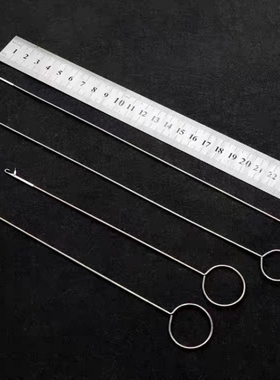 手工DIY工具钩针翻里器返里针穿绳带器牵绳器穿带针长短2款