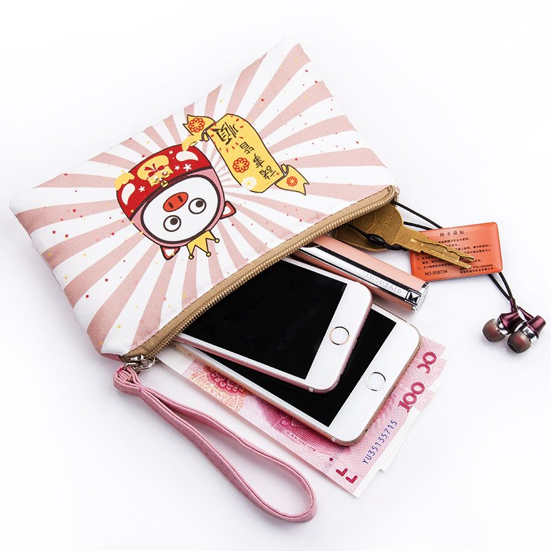 搞怪女学生韩版2019新款可爱零钱包 趣袋钱包