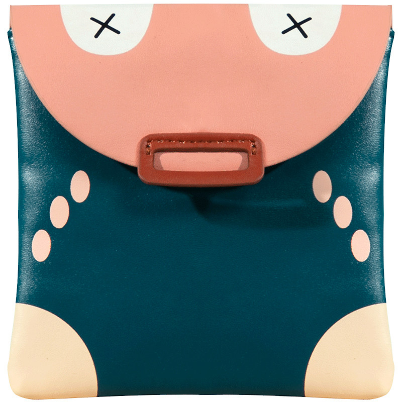 ins卫生巾韩版防水可爱零钱收纳包 趣袋女士包袋