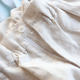 Lazy pure linen ກາງ-ສູງແອວສັ້ນສໍາລັບແມ່ຍິງ