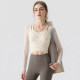 Xinliya layered two pieces of yoga clothes and sports fitness clothes