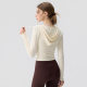 Xinlia quick-drying hooded yoga long-sleeved sports top