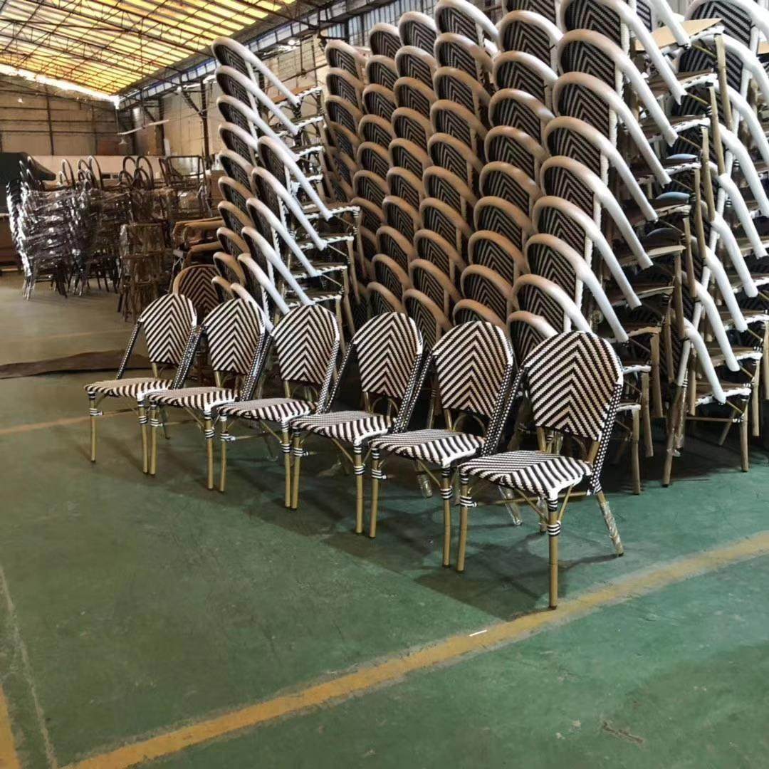 户外藤椅法式桌椅铝合金藤编甜品奶茶店室外咖啡西餐厅大理石桌子,淘宝优惠券,粉丝福利购,淘宝优惠卷