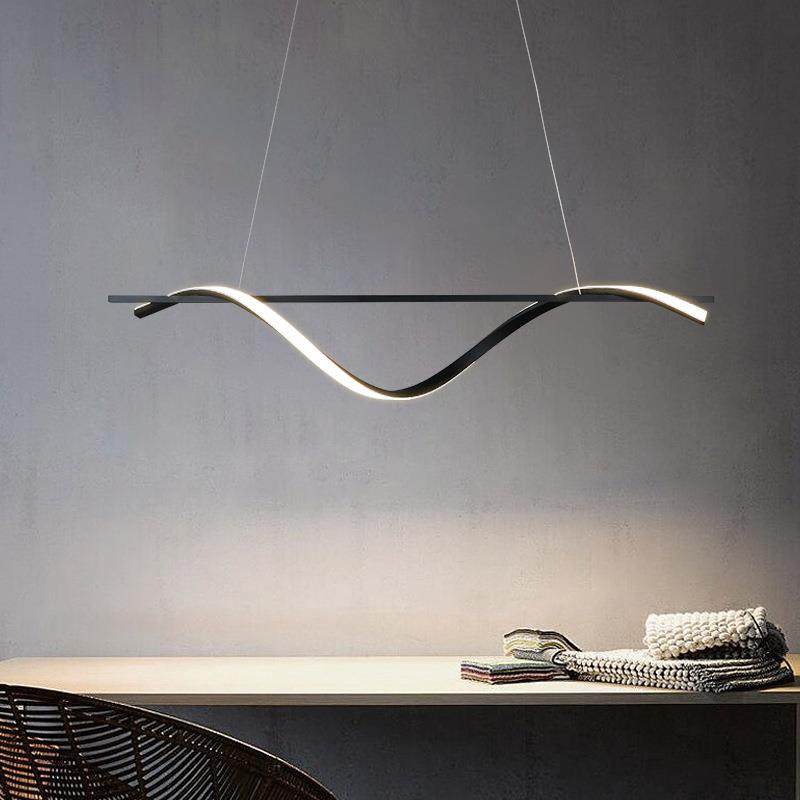 餐厅吊灯简约餐厅灯意式吧台灯具北欧创意长条餐厅吊灯极简餐桌灯,淘宝优惠券,粉丝福利购,淘宝优惠卷