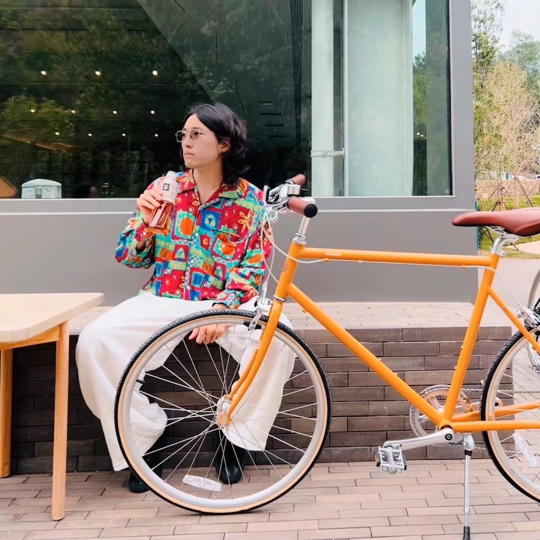 现货【100种小生活】8速自行车日本TOKYOBIKE CS26通勤轻便颜值 - 图1