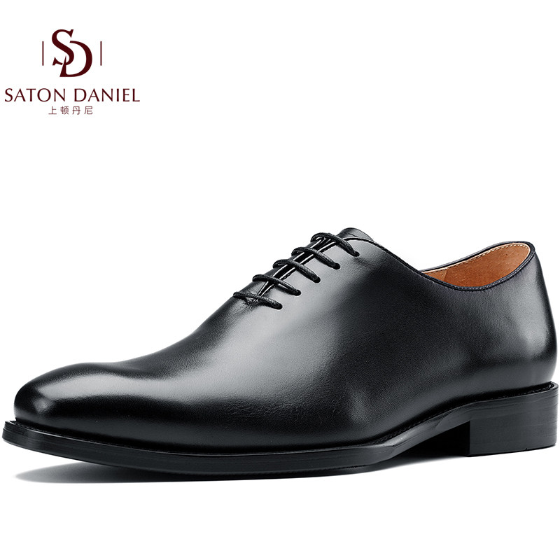 尖头黑色小码37手工牛津鞋36商务正装35皮鞋男英伦46大码47真皮45,淘宝优惠券,粉丝福利购,淘宝优惠卷