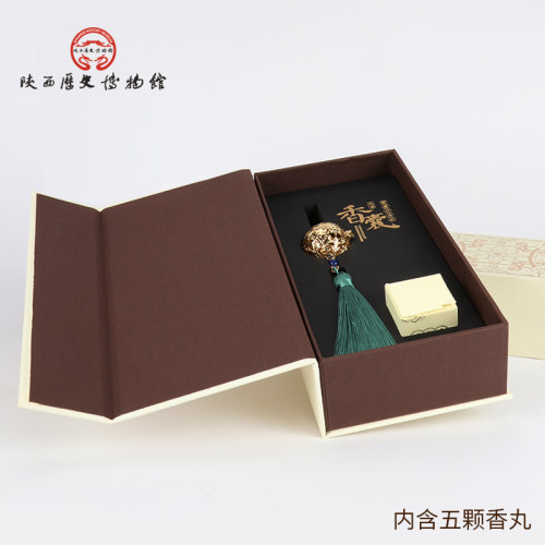 陕西历史博物馆葡萄花鸟纹香囊女生礼物西安特产文创纪念品伴手礼 - 图1