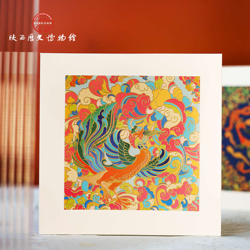 陕西历史博物馆文创贺卡生日祝福小卡片手写手卡中国风多款新年礼