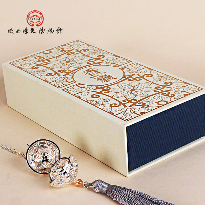 陕西历史博物馆葡萄花鸟纹香囊女生礼物西安特产文创纪念品伴手礼