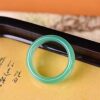 Natural carnelian ring for men and women, agate jade, fortune year, red ring, good luck