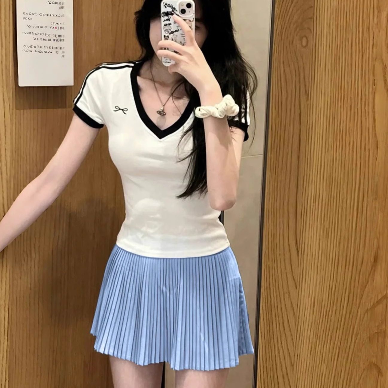 夏季高腰瑜伽短裙女百搭爆款百褶高腰显瘦网球裙防走光户外运动裙,淘宝优惠券,粉丝福利购,淘宝优惠卷