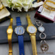 Vintage Medieval Colorful Water Diamond English Mechanical Watch