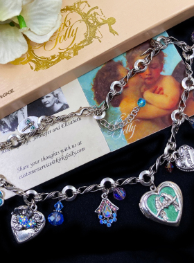 KirksFolly爱心相片盒项链