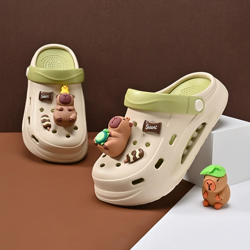 Детские туфли для мальчиков, тапочки, летняя обувь, нескользящие сандалии