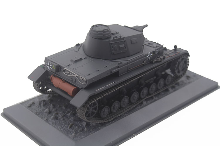 外贸车模1/43 pz.Kpfw.iv ausf.d合金仿真中型坦克模型成品收藏-图2