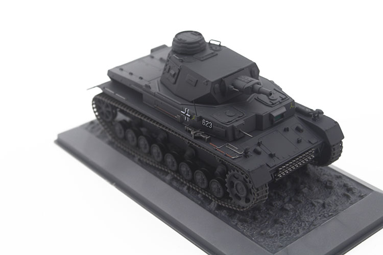 外贸车模1/43 pz.Kpfw.iv ausf.d合金仿真中型坦克模型成品收藏-图3