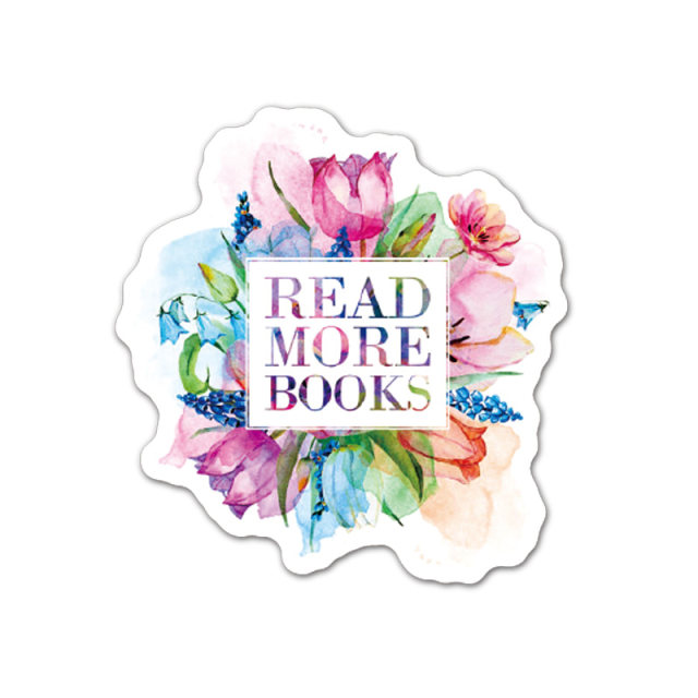 Read more, love reading waterproof sticker ins