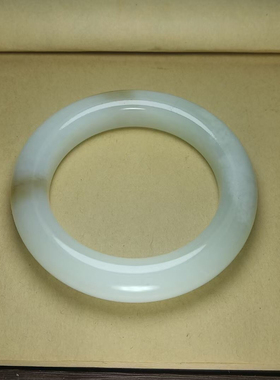 新货爆款天然俄料和田玉糖白玉手镯玉镯糖白玉镯子56-58圈口女款