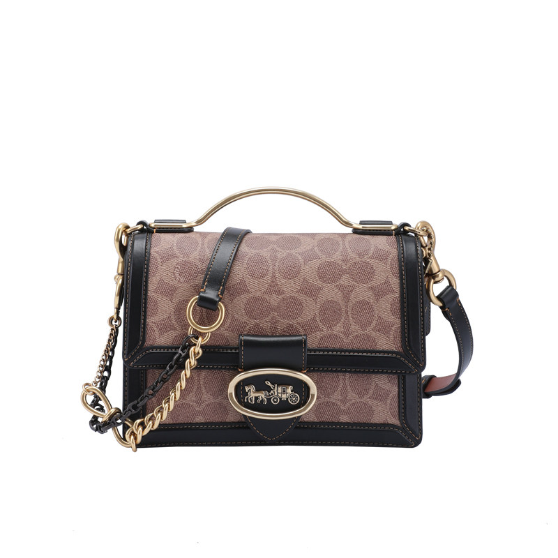 coach奢侈品哈顿风琴包系列斜挎包 pointbest海外女士包袋