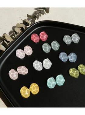 色卡颜色展示亮片指甲油打样