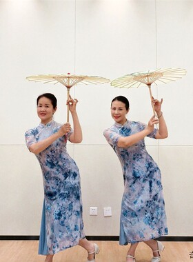 花与影原创伞舞《故乡情》舞蹈道具古典演出女儿童古风伞表演油纸