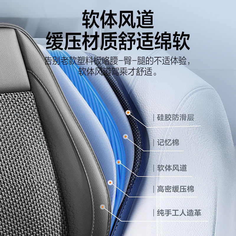 爱国者夏季汽车通风坐垫制冷透气座垫改装吸风空调座椅套2025新款