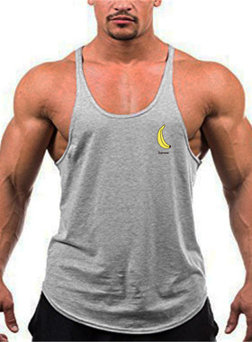 Muscle Man Singlets Men's Tank Tops shirts gym Vest stringer