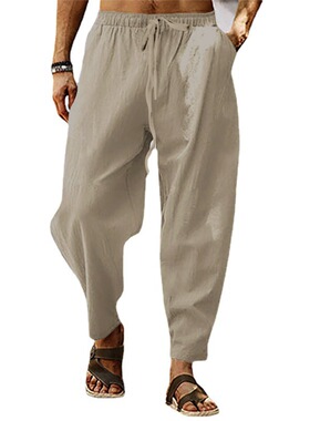 men's Pants Hiphop Man 欧美男士嘻哈透气棉宽松休闲运动长裤