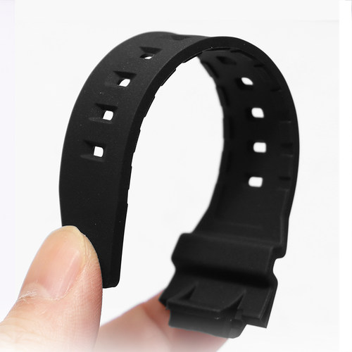 柔软硅胶手表带适配卡西欧casio运动手表AE-1500WH W-737 DW-291 - 图1