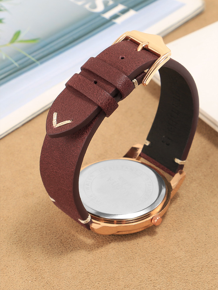 复古真皮手表带男适配小雀斑欧米茄 yopoprettyoriginal配件