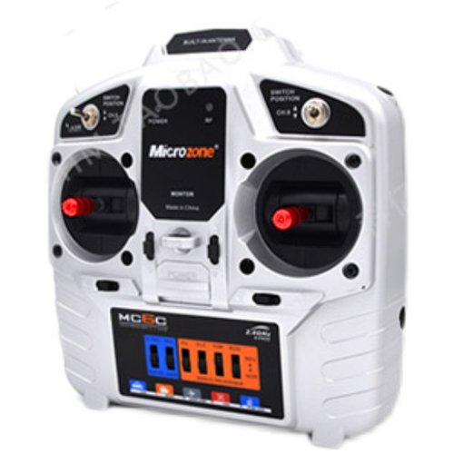 MC6C 6A 6B升级版 6通道2.4g航模遥控器接收机 固定翼四轴车船模 - 图3
