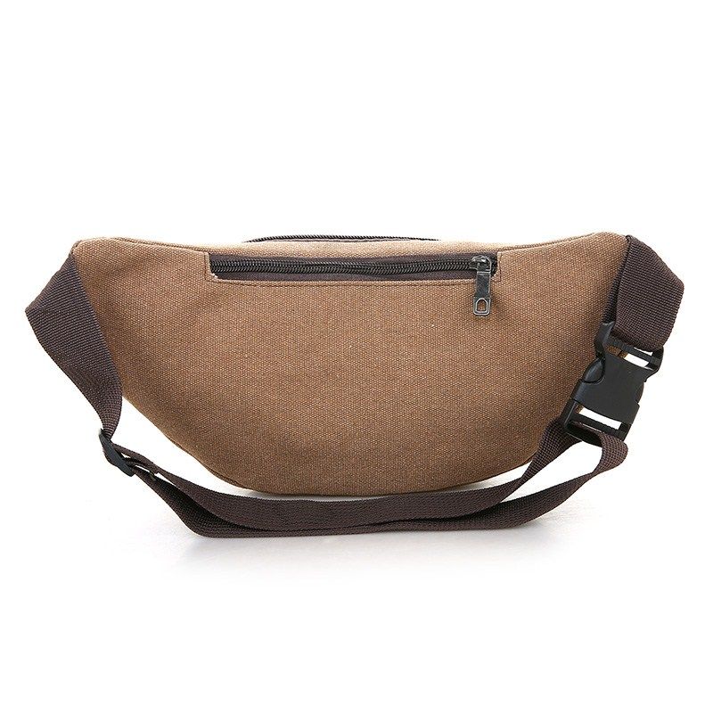 男士手机单肩户外休闲多功能帆布包 迪妃欧黎男士包袋