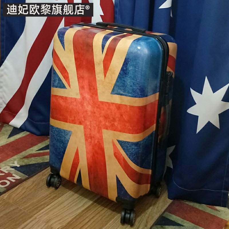 卡通万向轮男女扩展小淸新拉杆箱 迪妃欧黎旅行箱