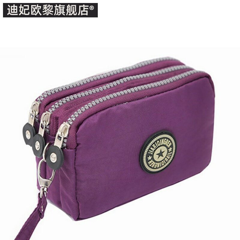 手拿包帆布牛津纺防水尼龙男士男包 迪妃欧黎钱包