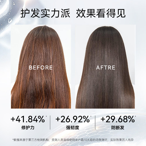 博柔发膜修护干枯补水顺滑强韧防断发蛋白营养柔顺护发素官方正品 - 图2