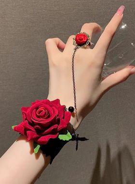 小众赛博朋克干枯玫瑰