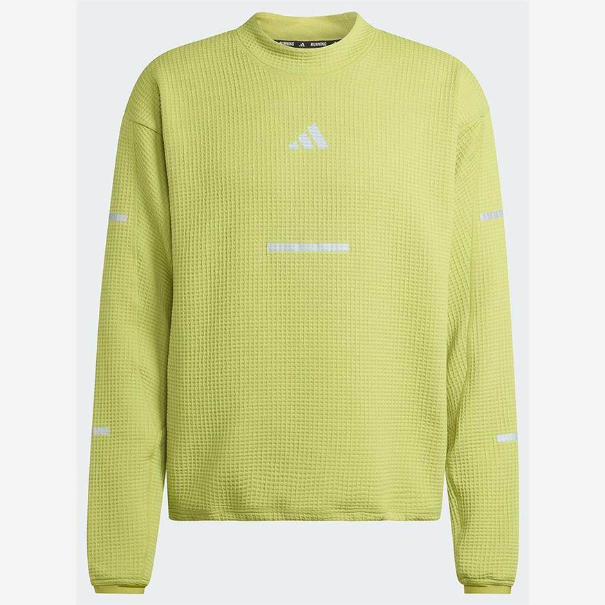 adidas阿迪达斯新款透湿保暖华夫格跑步运动男卫衣套头衫 JM5718,淘宝优惠券,粉丝福利购,淘宝优惠卷