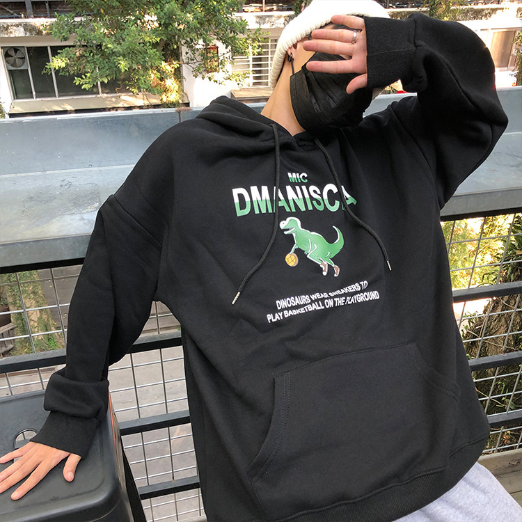 连帽卫衣男士潮ins学生潮牌上衣 潮想卫衣