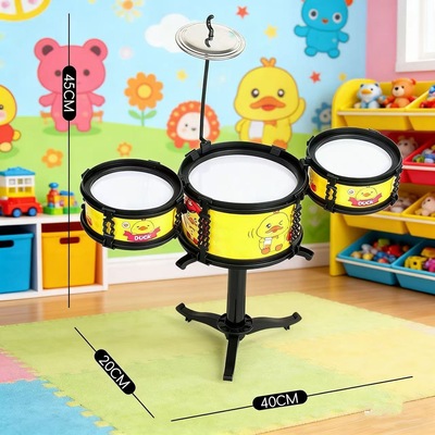 儿童架子鼓小孩玩具男女宝宝敲打乐器小型爵士鼓迷你型益智玩具