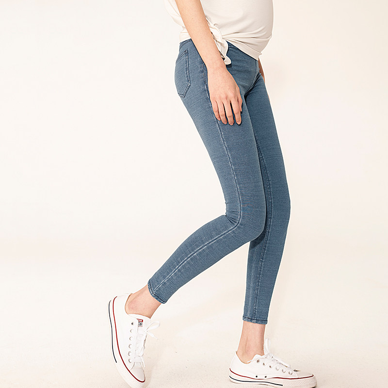 sellynear孕妇薄款外穿裤子牛仔裤 sellynear孕妇打底裤