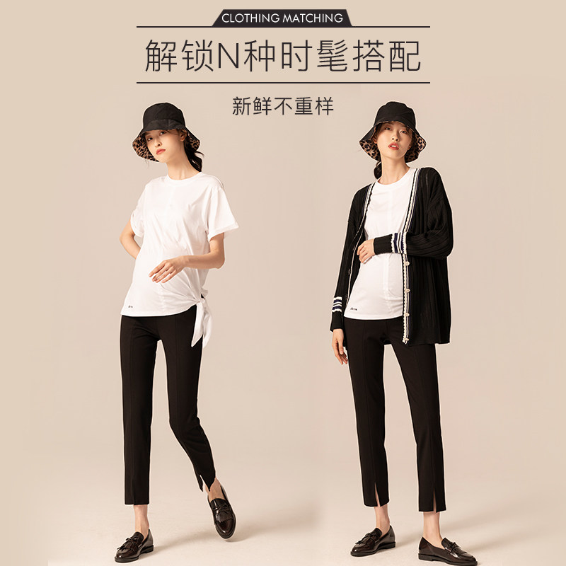 【新品】sellynear孕妇秋装西装裤 sellynear孕妇直筒裤