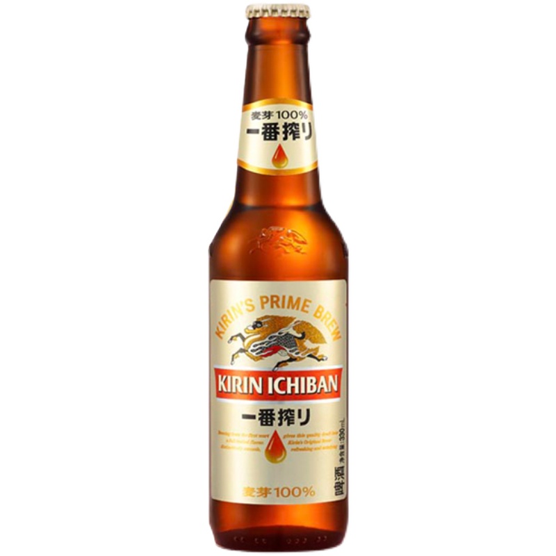 日本KIRIN/麒麟一番榨 全麦芽 啤酒330ml*24瓶整箱 - 图3