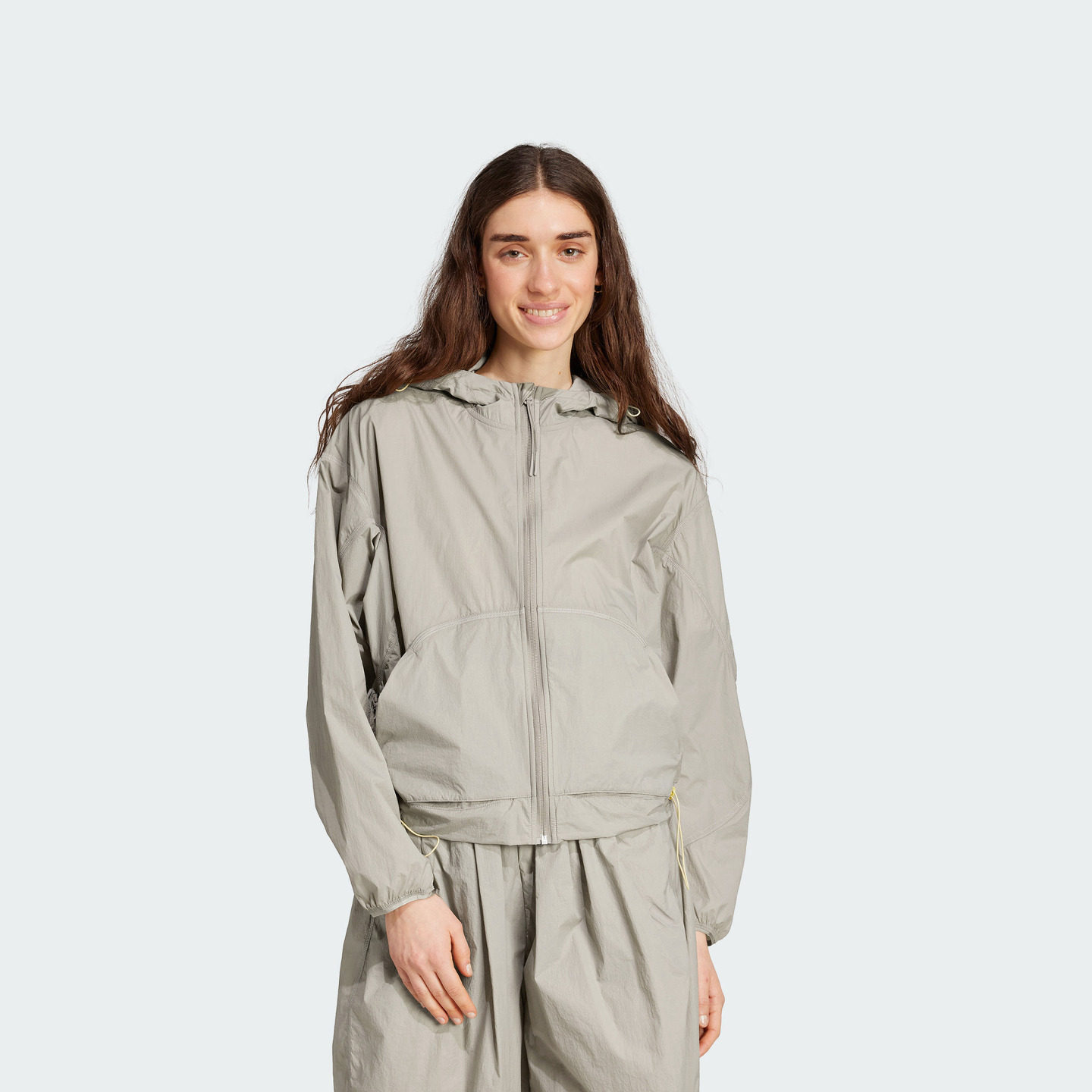 轻肤感系列拒水防风UPF50+连帽防晒衣轻风衣女装adidas阿迪达斯,淘宝优惠券,粉丝福利购,淘宝优惠卷