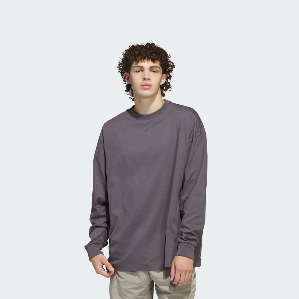 2025 Chapter 02情侣款篮球运动上衣长袖T恤男女adidas阿迪达斯,淘宝优惠券,粉丝福利购,淘宝优惠卷