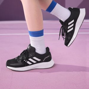 RUNFALCON随心畅跑舒适跑步鞋男女小童儿童adidas阿迪达斯轻运动