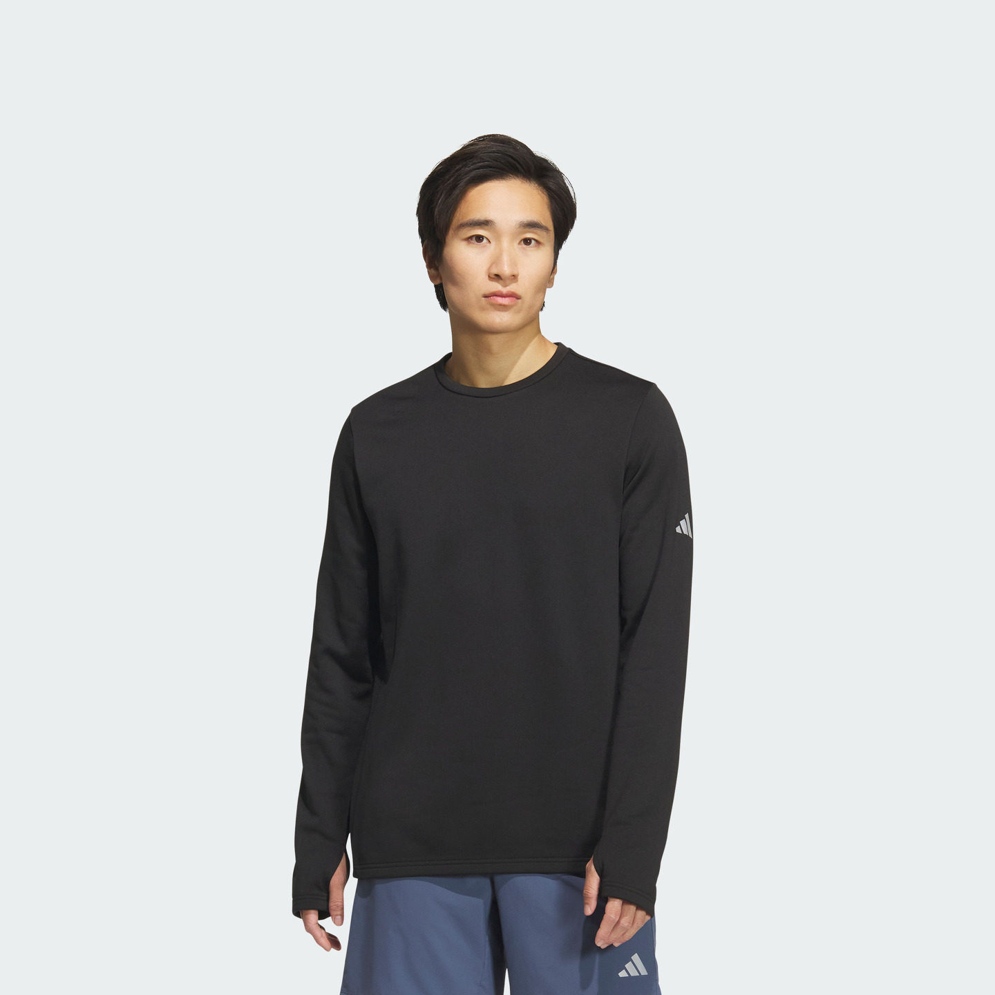 李现同款透湿保暖加绒跑步运动圆领长袖T恤男女adidas阿迪达斯,淘宝优惠券,粉丝福利购,淘宝优惠卷