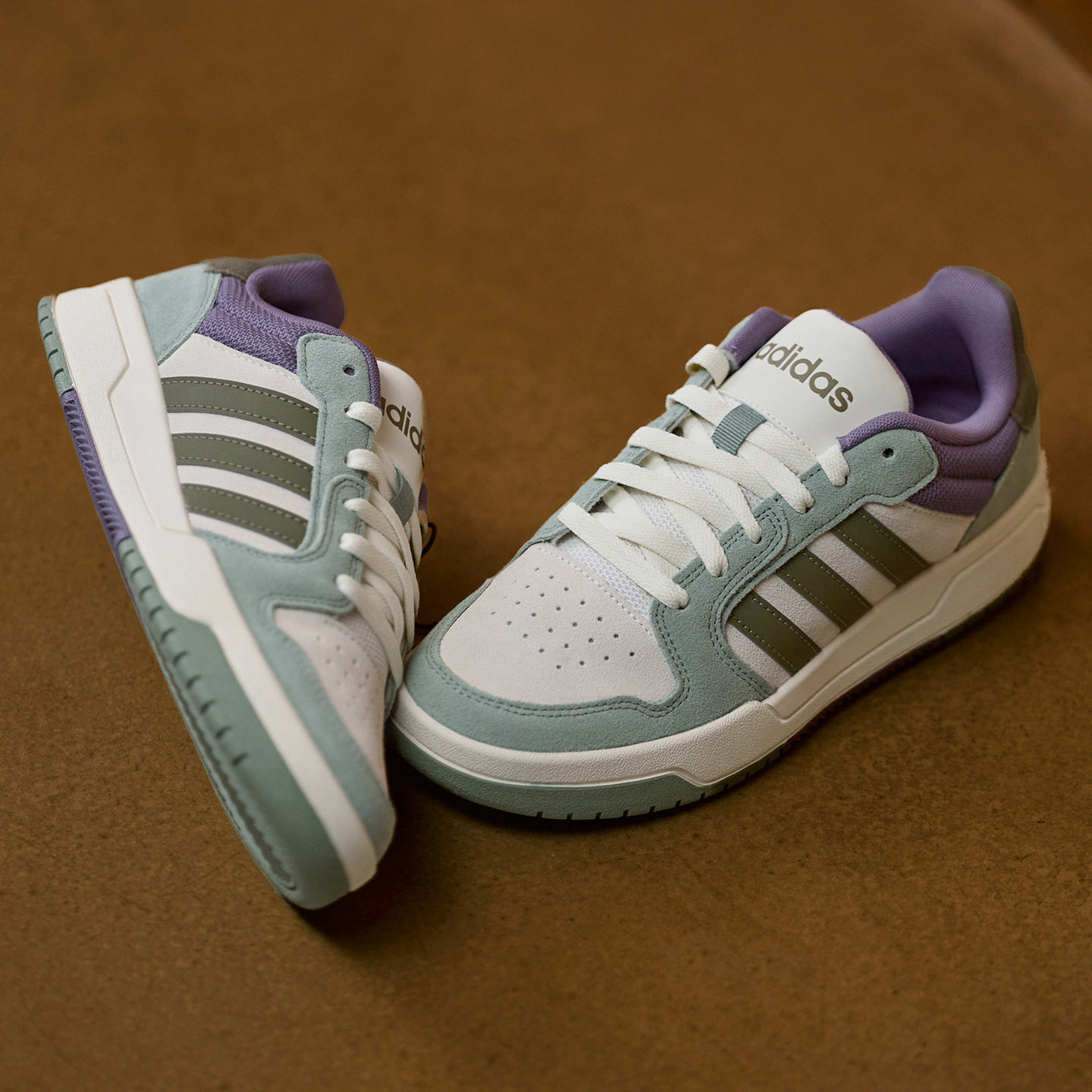 ENTRAP美式校园风运动鞋少年感复古篮球风板鞋男女adidas阿迪达斯,淘宝优惠券,粉丝福利购,淘宝优惠卷